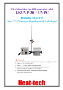 [Ultraviolet point type irradiation device Laboratory-kit　LKUVP-30 + UVPC]