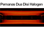 Halogen Double-Sided Heater