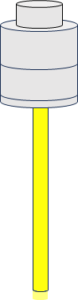 Pemanas batang kaca halogen HGRH-45 Pemanas batang kaca halogen HGRH-45
