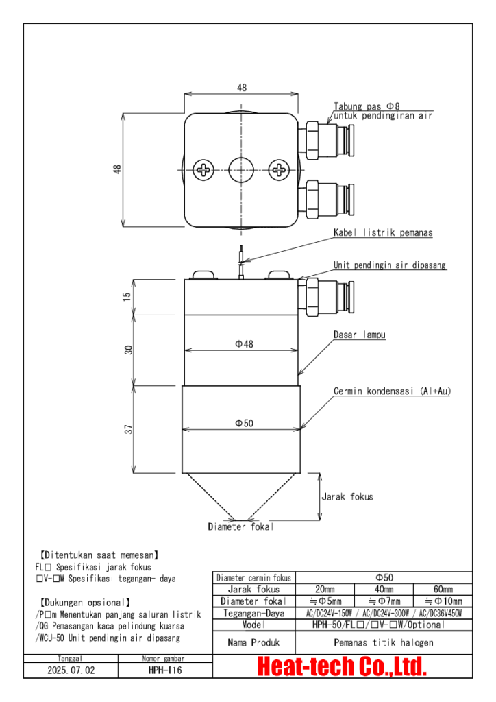 Gambar Eksterior HPH-50 Gambar Eksterior HPH-50